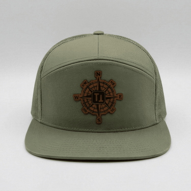 Olive Caramel Compass Hat Merch Merch