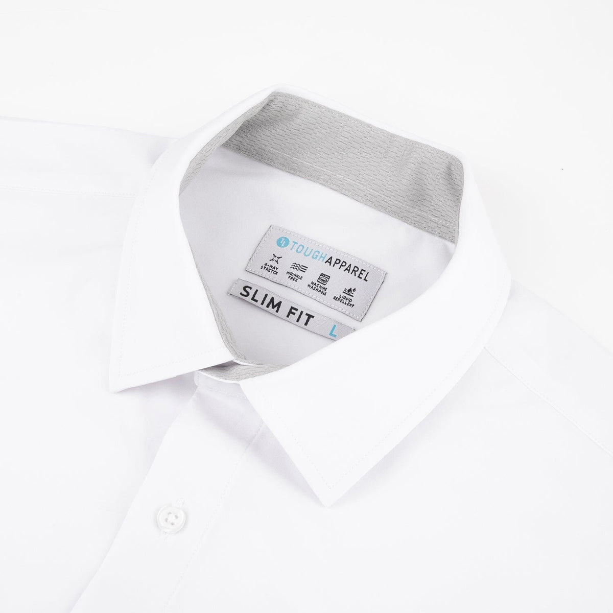 Hustle Shirt - SLIM Fit - White - Tough Apparel