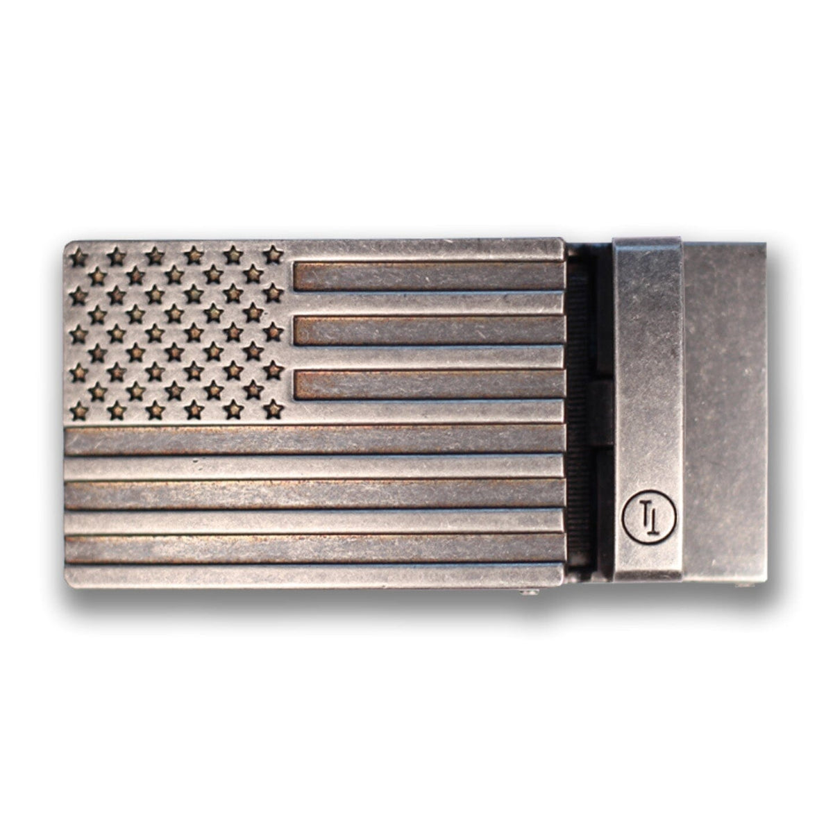 American Flag Buckle - Iron