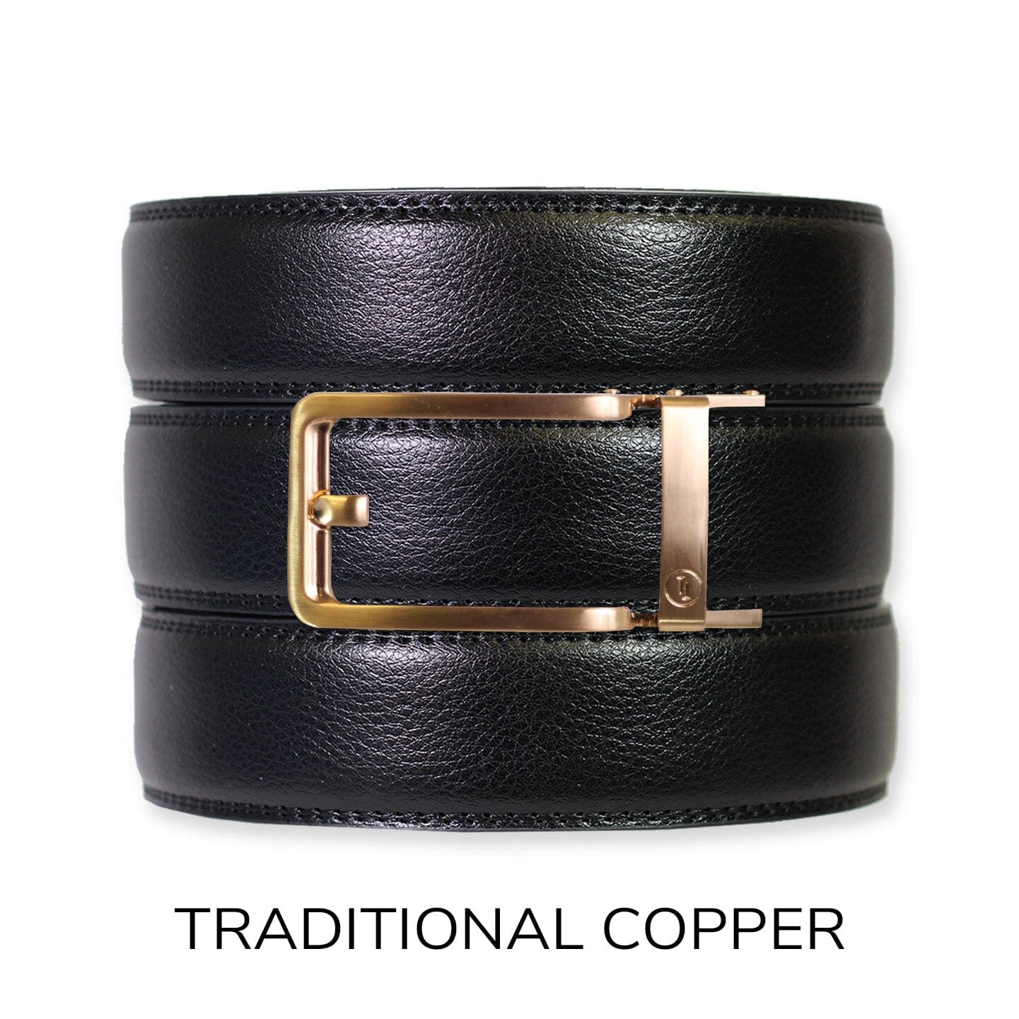 Black Leather Ratchet Belt & Buckle Set - Tough Apparel Black Leather Ratchet Belt & Buckle Set - Tough Apparel