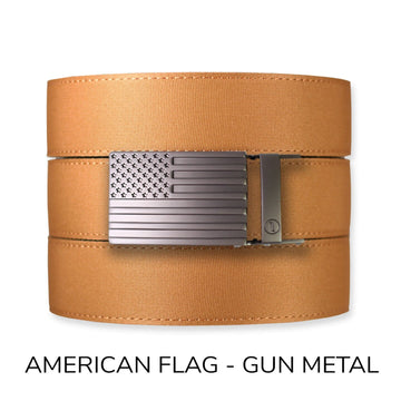 Burlap Canvas+ Ratchet Belt & Buckle Set
