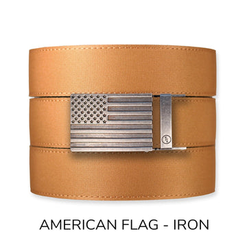 Burlap Canvas+ Ratchet Belt & Buckle Set