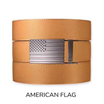 Burlap Canvas+ Ratchet Belt & Buckle Set