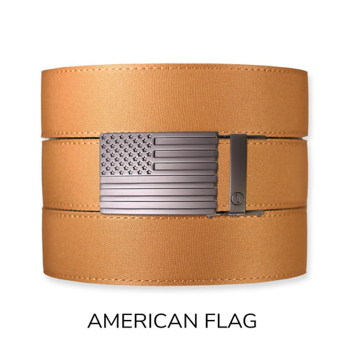 Burlap Canvas+ Ratchet Belt & Buckle Set