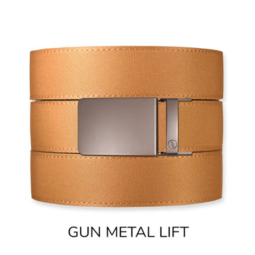 Burlap Canvas+ Ratchet Belt & Buckle Set