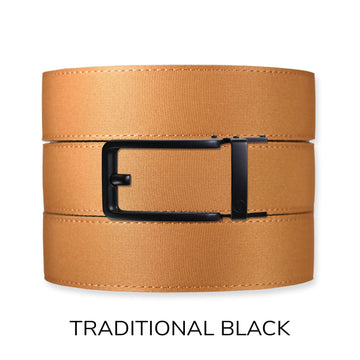 Burlap Canvas+ Ratchet Belt & Buckle Set
