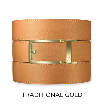 Burlap Canvas+ Ratchet Belt & Buckle Set