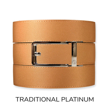 Burlap Canvas+ Ratchet Belt & Buckle Set