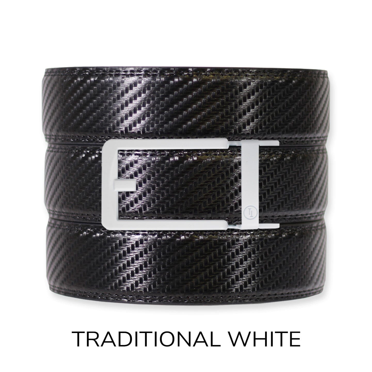 CTM Men's Classic Black Bridle Leather Belt - 1 3/8" Wide, Removable Buckle, Size 42