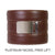 Chestnut Leather Ratchet Belt & Buckle Set