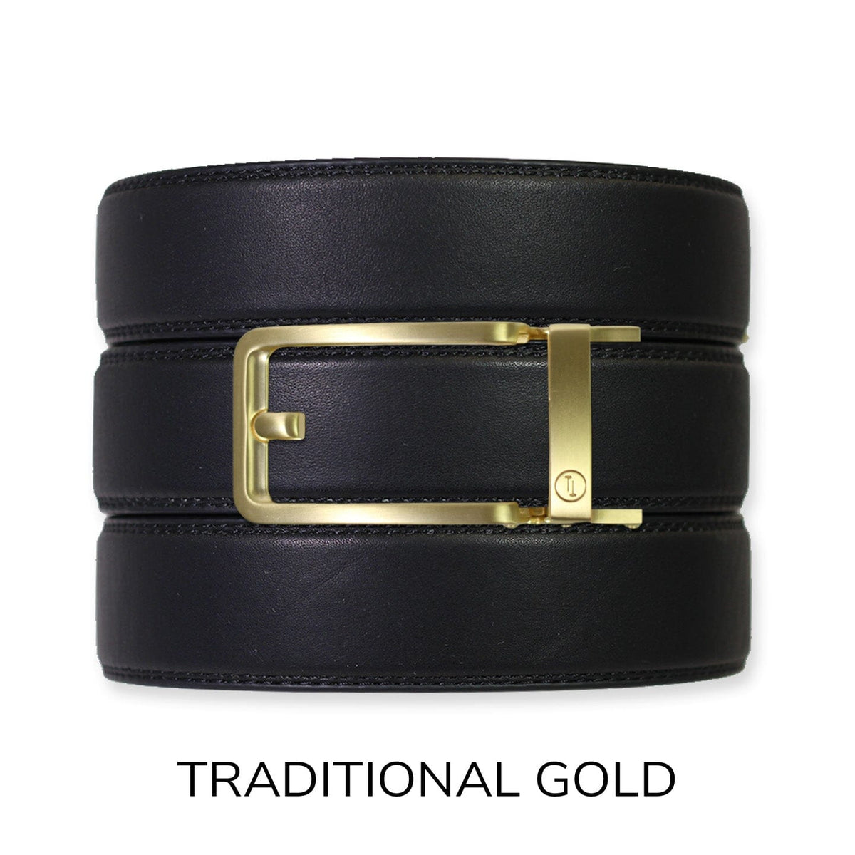 Genuine Leather Mens Ratchet Belt - Belts For Men With Adjustable Automatic  Buckle