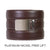 Espresso Leather Rachet Belt & Buckle Set