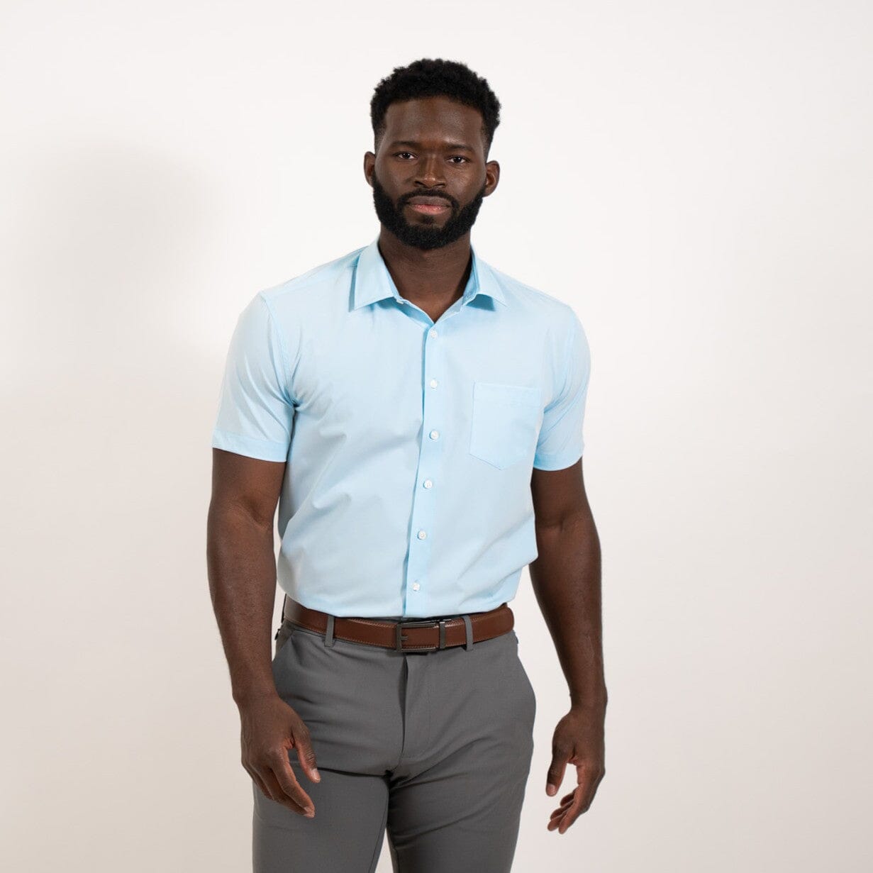 Hustle Shirt - Short Sleeve - Blue Tough Apparel Hustle Shirt - Short Sleeve - Blue Tough Apparel
