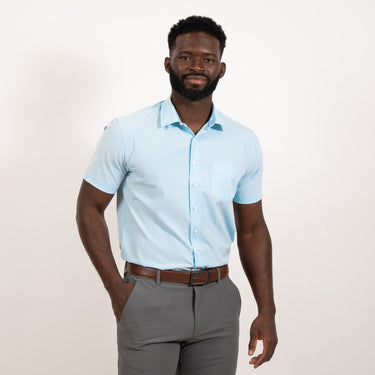 Hustle Shirt - Short Sleeve - Blue Hustle Shirt Hustle Shirt 