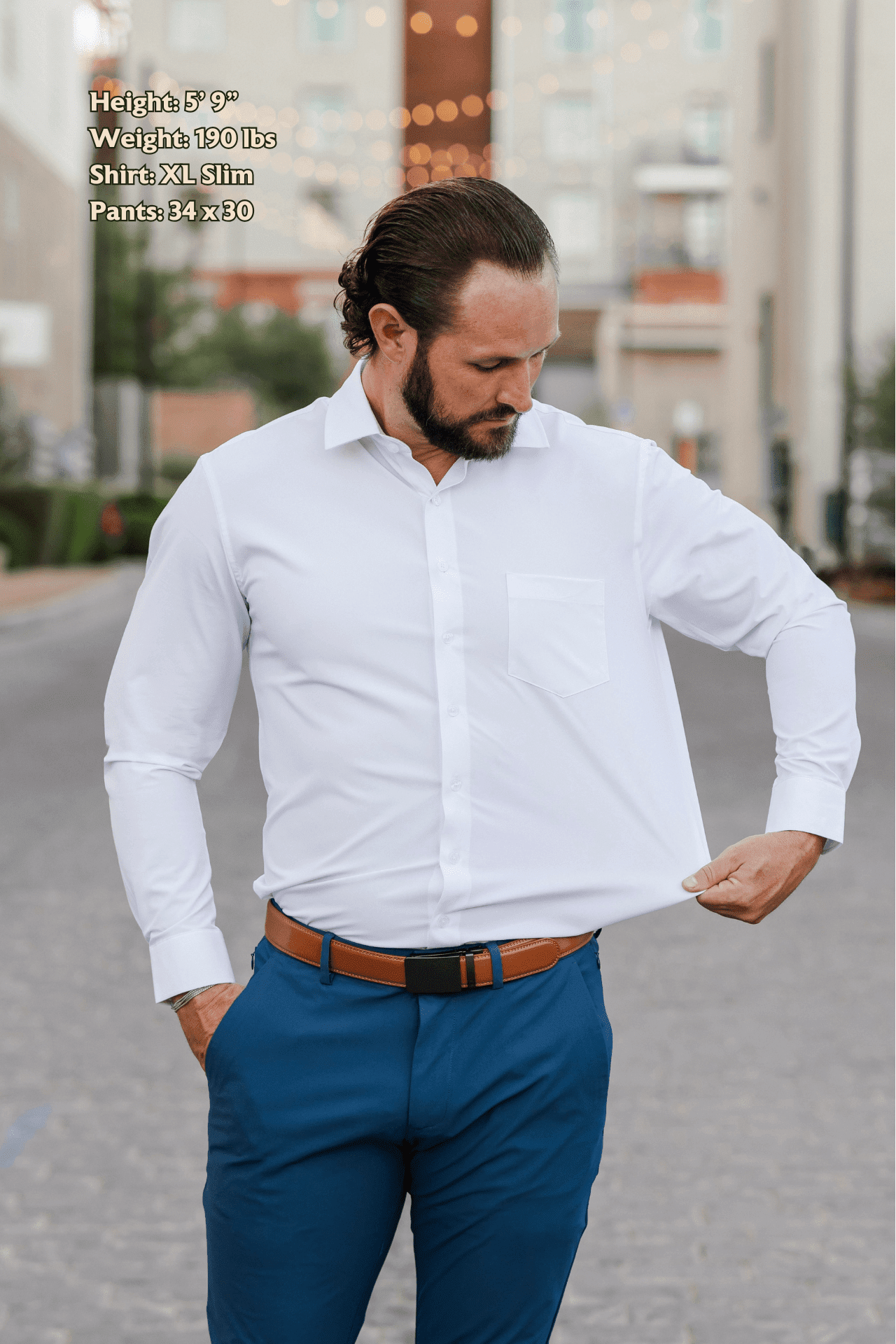 Hustle Shirt - Short Sleeve - White - 2XL / Regular Hustle Shirt - Short Sleeve - White - 2XL / Regular