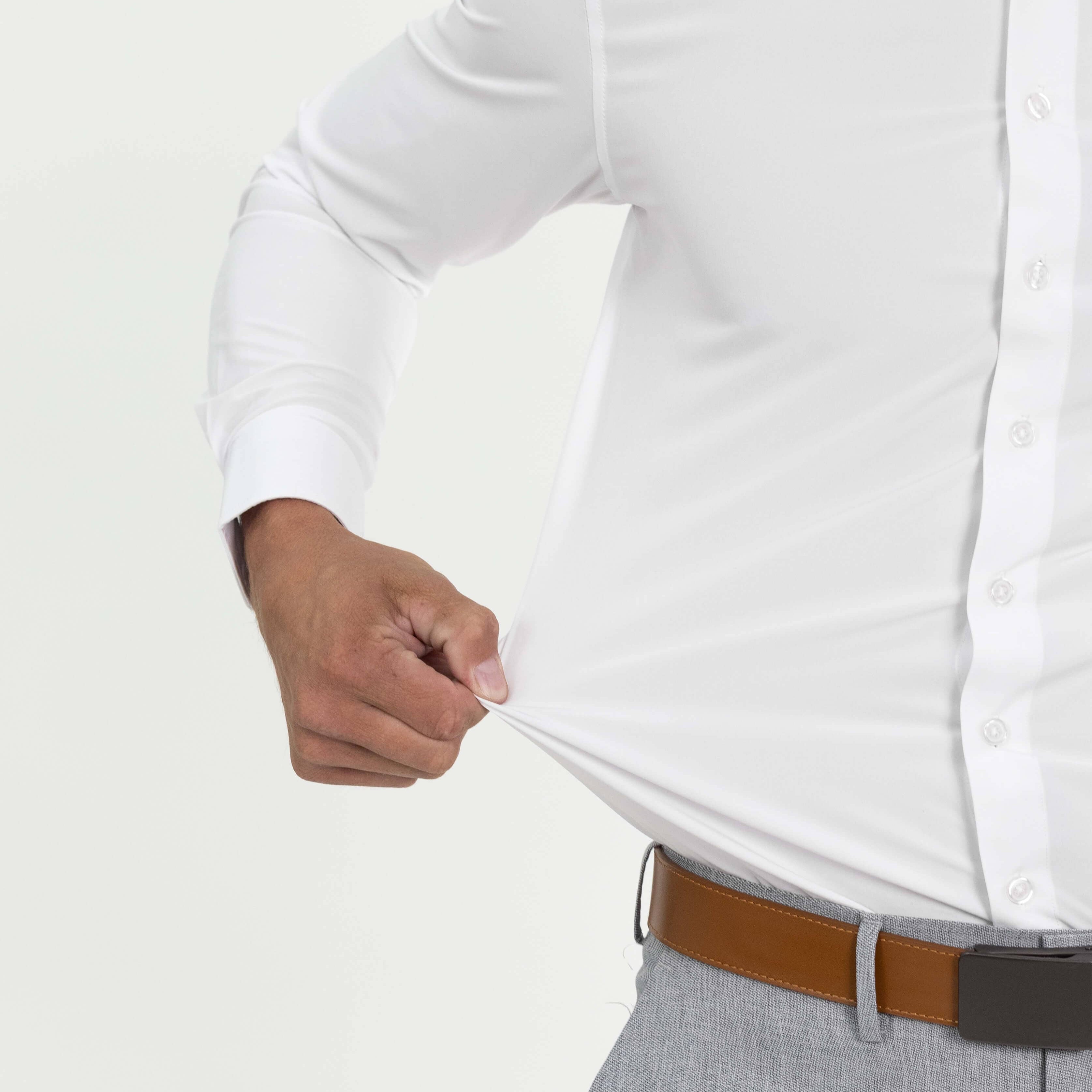 Hustle Shirt - Long Sleeve - White Tough Apparel Hustle Shirt - Long Sleeve - White Tough Apparel
