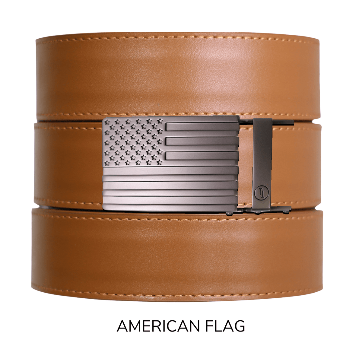 American Flag Leather Belt