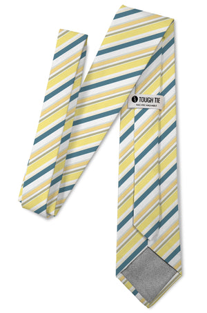 Rayz – Yellow and Blue Striped Tie – Tough Apparel