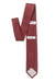 back view of burgundy tie by tough apparel