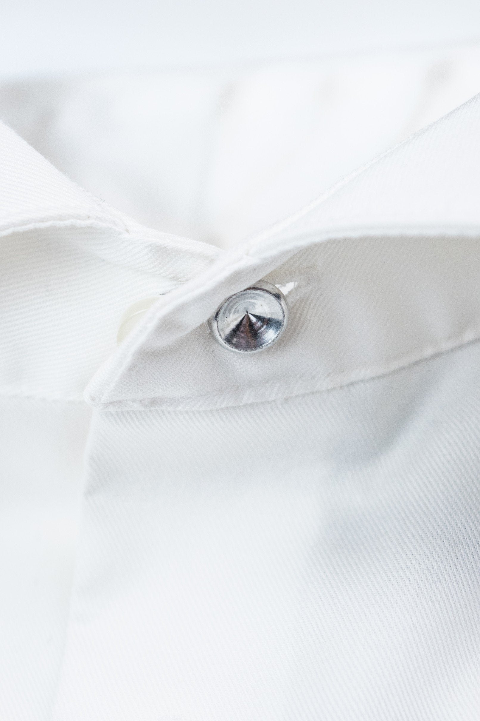 collar extender for dress shirts White Cotton Poplin Collar Extender - For Shirt Blouse Collared Top Business Dress Neck Cuff Size Tie Smart Button