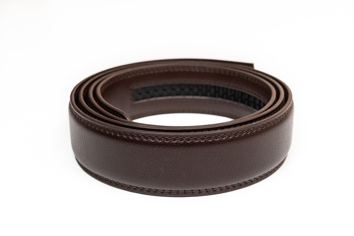 Dark Brown Leather Strap - Tough Tie
