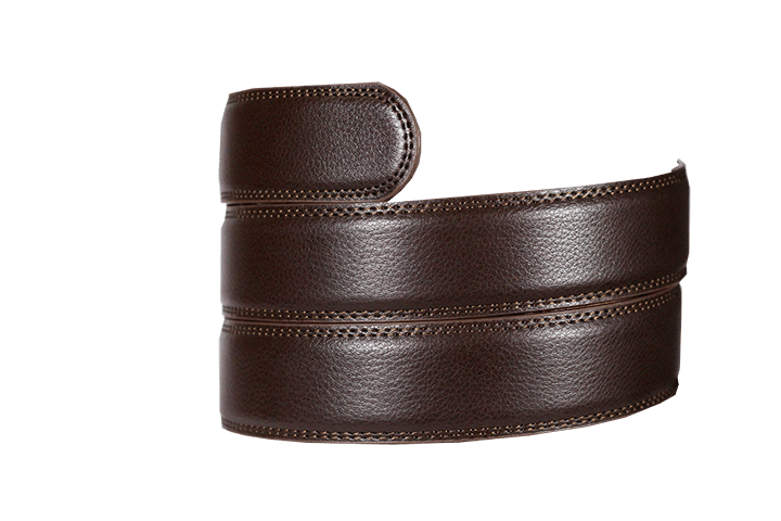 Dark Brown Leather Strap - Tough Tie