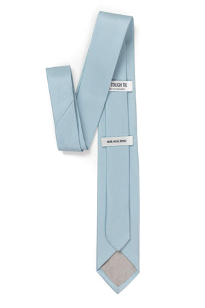 back view of dusty mint tie by tough apparel