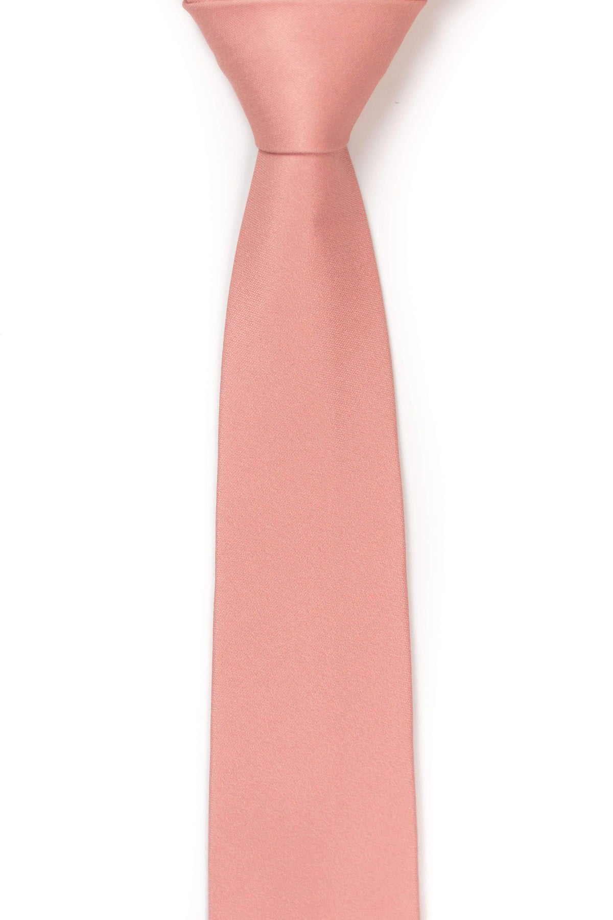light peach tie from tough apparel front view