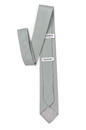 sage green tie back view from tough apparel