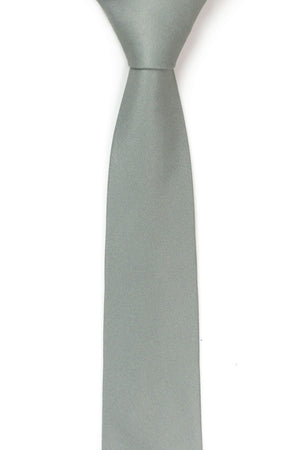 front view of sage green tie from tough apparel