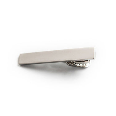 Silver Tie Bar - Tough Tie