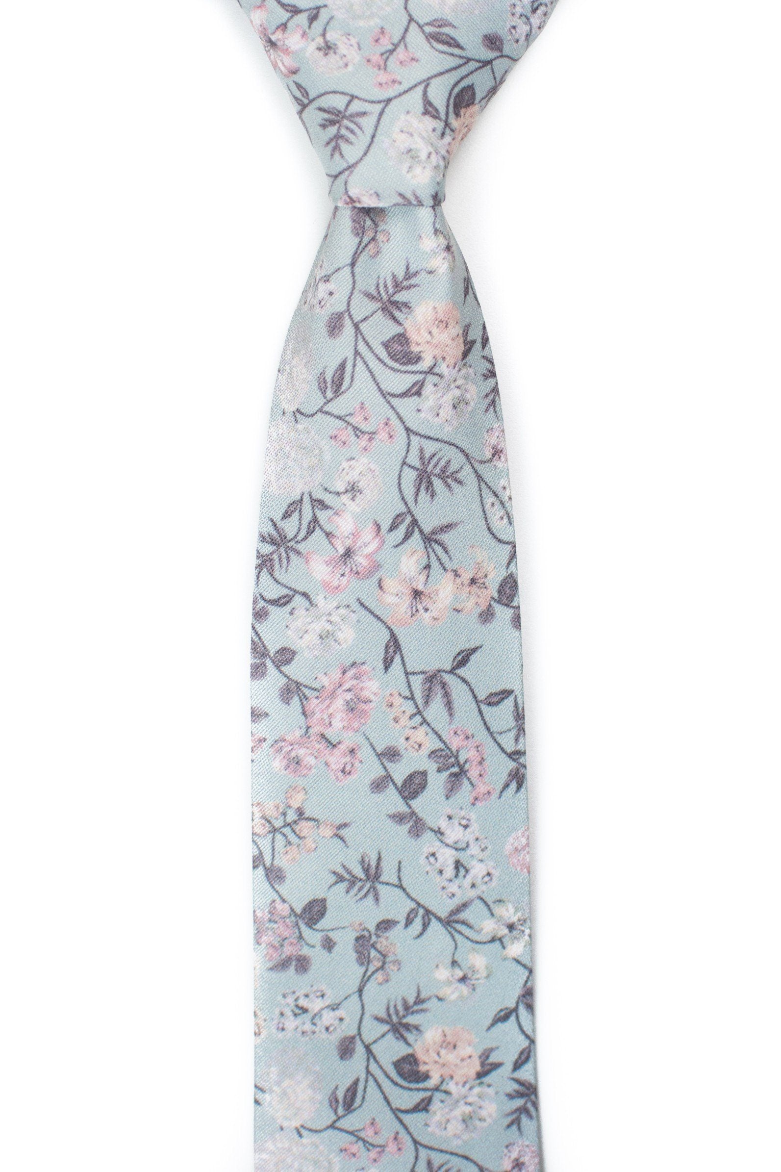 Jones  - Mint Floral Tie